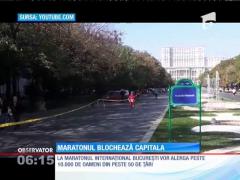 Maratonul Internaţional: Restricţii de circulaţie, azi, în București