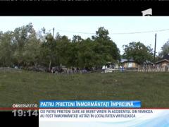 Patru prieteni, înmormântaţi împreună