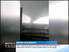 Mai multe tornade devastatoare au lovit China