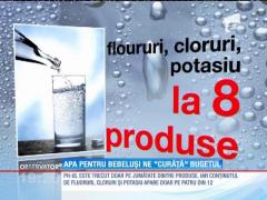 Unul dintre producătorii de apă plată a scos una specială pentru bebeluşi