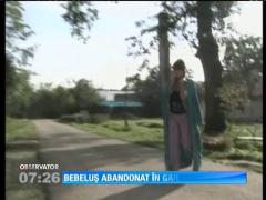 Şi-a abandonat copilul abia născut într-o gară de lângă Timişoara. Cum își motivează femeia gestul șocant