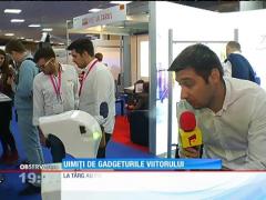 Robotul Gigi al treilea a făcut senzaţie la cel mai mare târg IT din România