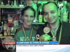 O fostă campioană la biliard a ajuns om al străzii! Liliana Petrişor s-a pierdut când clubul ei s-a desfiinţat