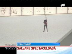 Operaţiune de salvare dificilă în oraşul american Houston