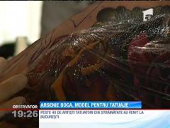 Arsenie Boca, model pentru tatuaje