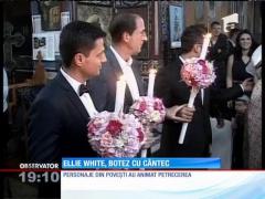 Solista Ellie White şi-a botezat fetiţa