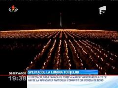 Parada impresionantă în Coreea de Nord, la aniversarea a 70 de ani de la înfiinţarea Partidului Comunist