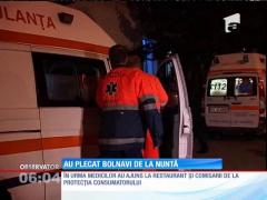 Meniul a trimis la spital mai mulţi invitaţi de la o nuntă cu pretenţii din Braşov