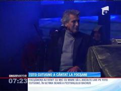 Cum a ajuns Toto Cutugno la Focșani