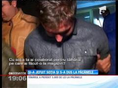 Bărbatul care şi-a tâlhărit propria soţie a fost reţinut