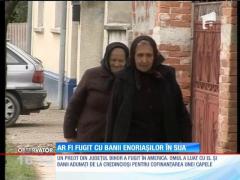 Un preot din judeţul Bihor a fugit cu banii enoriașilor în America
