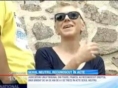 Sexul neutru, recunoscut în Franța