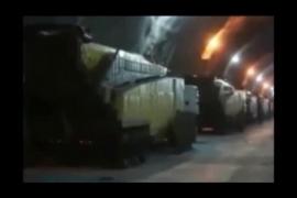 VIDEO TERIFIANT! Aşa arată o bază subterană de rachete din Iran