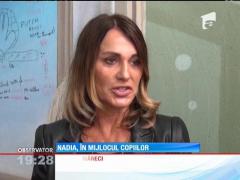 Nadia Comăneci, în mijlocul copiilor supradotați care provin din familii sărace