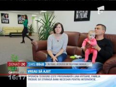 Vreau să ajut! Teodora s-a născut cu o gravă problema la inimă
