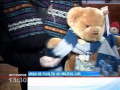 Unde s-a deschis primul muzeu al urşilor de pluş din România. O vedetă din Harry Potter a fost la inaugurare!