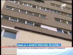 UPDATE! O mamă din Cluj-Napoca şi-a aruncat bebeluşul de la etaj!