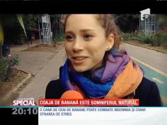 SPECIAL! Coaja de banană este somniferul natural