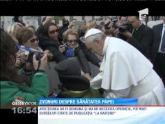 Papa Francisc ar avea o tumoare la creier