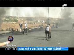 Confruntări violente între israelieni şi palestinieni
