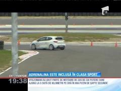 Dani Oțil a testat ultimul model de mașină de curse de la Renault
