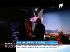 Inedit! de artă realizate din piese Lego