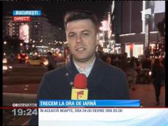 România a trecut în noaptea de sâmbătă spre duminică la ora oficială de iarnă