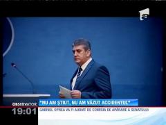 Nimeni nu e mai presus de lege! E prima declaraţie a lui Gabriel Oprea, după moartea unui poliţist din coloana sa oficială!