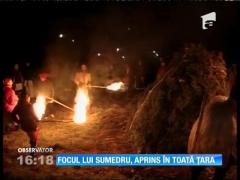 Focul lui Sumedru, tradiţie în ajun de Sfântul Dumitru