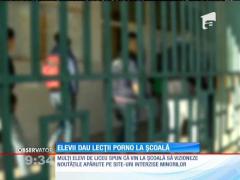 Pornografia a ajuns "materia" preferată a liceenilor