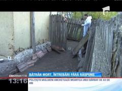 Un vasluian de 83 de ani  fost găsit prăbuşit în curtea gospodăriei. Polițiștii, în alertă!