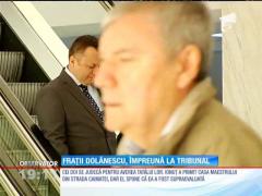 Dragoş şi Ionuţ Dolănescu, împreună la tribunal