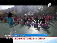 UPDATE: DECIZIE ISTORICĂ! China a anunțat încetarea politicii copilului unic