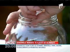 SPECIAL! Gogonele murate te ajută să slăbeşti