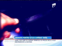 Ioana, fata care a fost înjunghiată mortal în fața propriului tată, a fost înmormântată