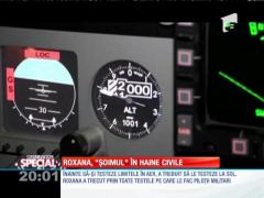 SPECIAL! Roxana Ciuhulescu, prima femei civil care a zburat cu un IAR Şoim