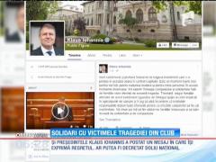 Tragedie în București. Klaus Iohannis, mesaj pentru familiile victimelor