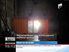 Mărturie șocantă a firmei care a făcut antifonarea în clubul Colectiv: "Nu au cumpărat material IGNIFUG pentru că era prea scump"