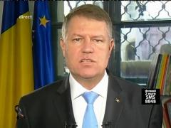 Klaus Iohannis, declaraţie despre tragedia "Colectiv": "Să arătăm că ne pasă și că suntem uniți"