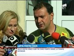 Tragedia din clubului Colectiv. 14 pacienţi intubaţi, în stare extrem de gravă