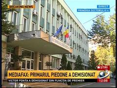 Mitingul a avut ecou! Piedone a demisionat
