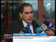 Dosar "MINERIADA": Petre Roman, la Parchetul General
