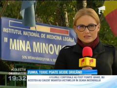 Fumul toxic poate ucide oricând