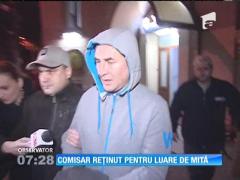 Comisarul șef Constantin Bolboşanu, reținut pentru luare de mită