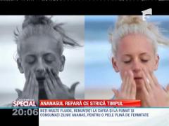 SPECIAL! Consumul de ananas ne menține tinerețea