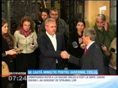 Se caută miniştri pentru Guvernul Cioloș