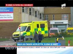 Elena şi Andi Roberto, doi tineri care au supravieţuit infernului din Colectiv, au murit în spitale