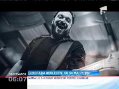 Generația #Colectiv, cu 54 mai puțini