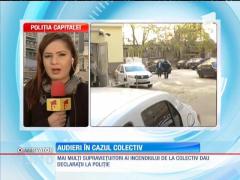 Mai mulţi supravieţuitori ai incendiului de la Colectiv dau declaraţii la poliţie