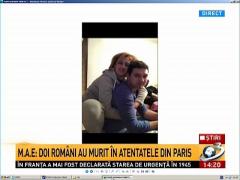 Doi români au murit în urma atacurilor teroriste din Paris!